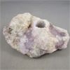 Image 4 : Set of 3 Amethyst Crystal Candle Holders