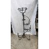 Image 3 : Beautiful Wrought Iron Planter Stand 51" tall