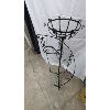 Image 4 : Beautiful Wrought Iron Planter Stand 51" tall