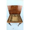 Image 5 : Gorgeous Locking Musical Wood Inlay Table with Jewelry Box Inset
