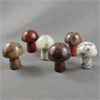 Image 1 : Lot of 6 Mixed Gemstone Mushrooms 