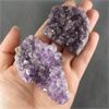 Image 1 : Lot of 2 Raw Amethyst Clusters 