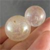 Image 1 : Set of 2 Angel Aura Quartz Spheres