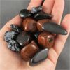 Image 2 : Lot of Polished Rainbow, Mahogany & Snowflake Obsidian