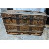 Image 2 : Large Wooden Steamer Trunk 