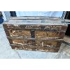 Image 8 : Large Wooden Steamer Trunk 