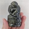 Image 1 : Goldsheen Obsidian Tiki Statue