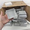 Image 2 : Lot of 50 New Cardboard Boxes With Clear Plastic Tops 