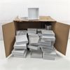 Image 3 : Lot of 50 New Cardboard Boxes With Clear Plastic Tops 