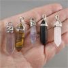 Image 2 : Set of 5 Gemstone Pendants 