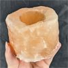 Image 2 : Lot of 3 Himalayan Salt Candle Holders