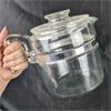 Image 2 : Set of 3 Glass Coffee Percolator