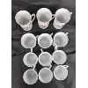 Image 3 : 12 Piece Coffee Cup Set by J.L.Menau - Germany