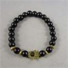 Image 3 : Set of 5 Protection Bracelets - Greek Evil Eye, Hamsa Hand, Black Onyx