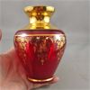 Image 2 : Vintage Venetian Murano Glass Gold Gilt Bud Vase 4.75"