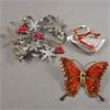 Image 4 : Set of 5 Brooches (2 are 'Butler') and Walt Disney Watch by Lorus