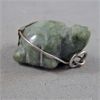 Image 2 : Set of 2 Sterling 925 Silver Chains & Serpentine Stone Turtle Pendant