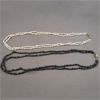 Image 2 : Set of 2 Chains 14KGP and 2 Fresh Water Pearl Necklaces with 14KGP Clasps