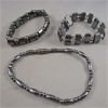 Image 1 : Set of 3 Magnetic Hematite Bracelets