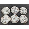 Image 3 : Set of 6 Royal Albert 'Petit Point' Tea Cups and Saucers