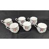 Image 5 : Set of 6 Royal Albert 'Petit Point' Tea Cups and Saucers