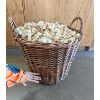 Image 2 : Large Decorative Wicker Basket of Wine Corks 20" x 16"
