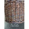 Image 3 : Large Decorative Wicker Basket of Wine Corks 20" x 16"