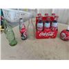 Image 3 : Assorted Coca-Cola Collector Bottles, Cans, Plastic Bottles + Case - Most Are Full