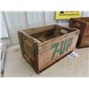 Image 2 : 2 Vintage 7Upp Wooden Pop Bottle Crates