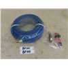 Image 1 : Brand New 3/8" x 50' Air Hose +  a Few Fittings