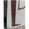 Image 2 : Large Antique Cross Cut Saw 66" Wide , 36" Box Saw