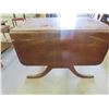 Image 8 : Duncan Fyfe Drop Leaf Dining Table 29" x 40" x 58" Unfolded - 1 Foot Damaged