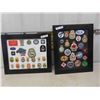 Image 1 : 2 Picture Displays, 45 + Patches of Squadron or Military Related