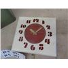 Image 2 : Retro Metal Canister Set & Telechron Clock