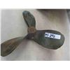 Image 3 : Boat Propeller - Believed to be Brass & Boat Seat