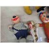 Image 2 : 1960s Cartoon Stuffed Animals ; Big Bad Wolf, Pluto, Scamp, Baloo, Lady, Alvin,