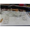 Image 1 : Crystal/ Cut Glass ; Bowl, Candle Holder, Ashtray, Covered Candy Dish, plus more