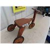 Image 2 : Really Cool Antique 3 Wheel Rider - All Metal with Wooden Handles