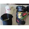 Image 2 : 12 Assorted Baseball Hats with Advertising; Poulan, Black Hawks, Texas, Coca-Cola,