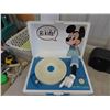 Image 2 : Mickey Mouse Portable Record Player, MTC Dual Cassette Player, Citizen Radio,