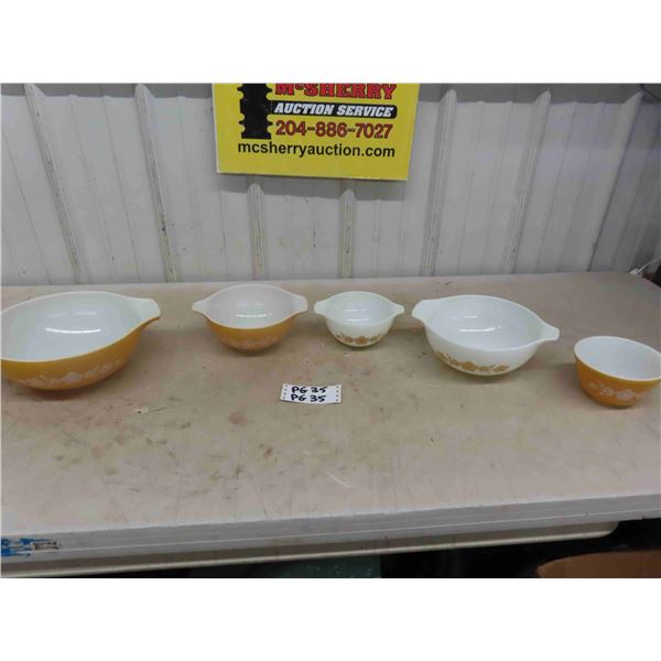 Pyrex Nesting Bowls - Set of 4 Cinderella Pattern - #441 - 444 plus ...