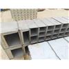 Image 3 : 2 Modern Post Office Box Sections, Aluminum ; Larger 50 Doors 14" x 24" x 63", 