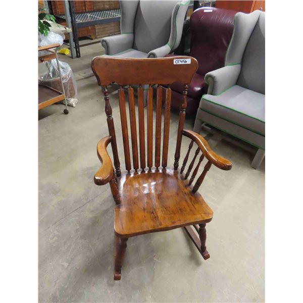 Nice Solid Wood Rocking Chair