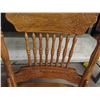 Image 7 : Set of 4 Vintage Double Press Back Dining Chairs