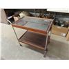 Image 1 : Salton Heater Rolling Cart Server 16" x 26" x 26" 