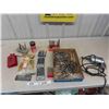 Image 1 : Chrome 3/8" Drill, Assorted Drill Bits, Some Masonry