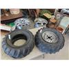 Image 1 : 2 ATV Tires 24 x 10-11 & 1 With Rim