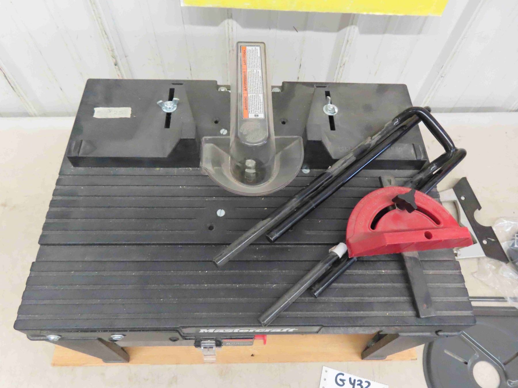 Craftsman Commercial Router & Mastercraft Router Table