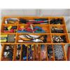 Image 2 : Fishing Tackle Box with Auto Electrical Parts, Testers, Papco Cotter Pin Selection,