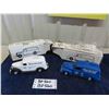 Image 1 : 2 Ertl 1:25 Scale Truck Banks ; '38 Chevy Panel, '51 GMX Panel - Both in Boxes